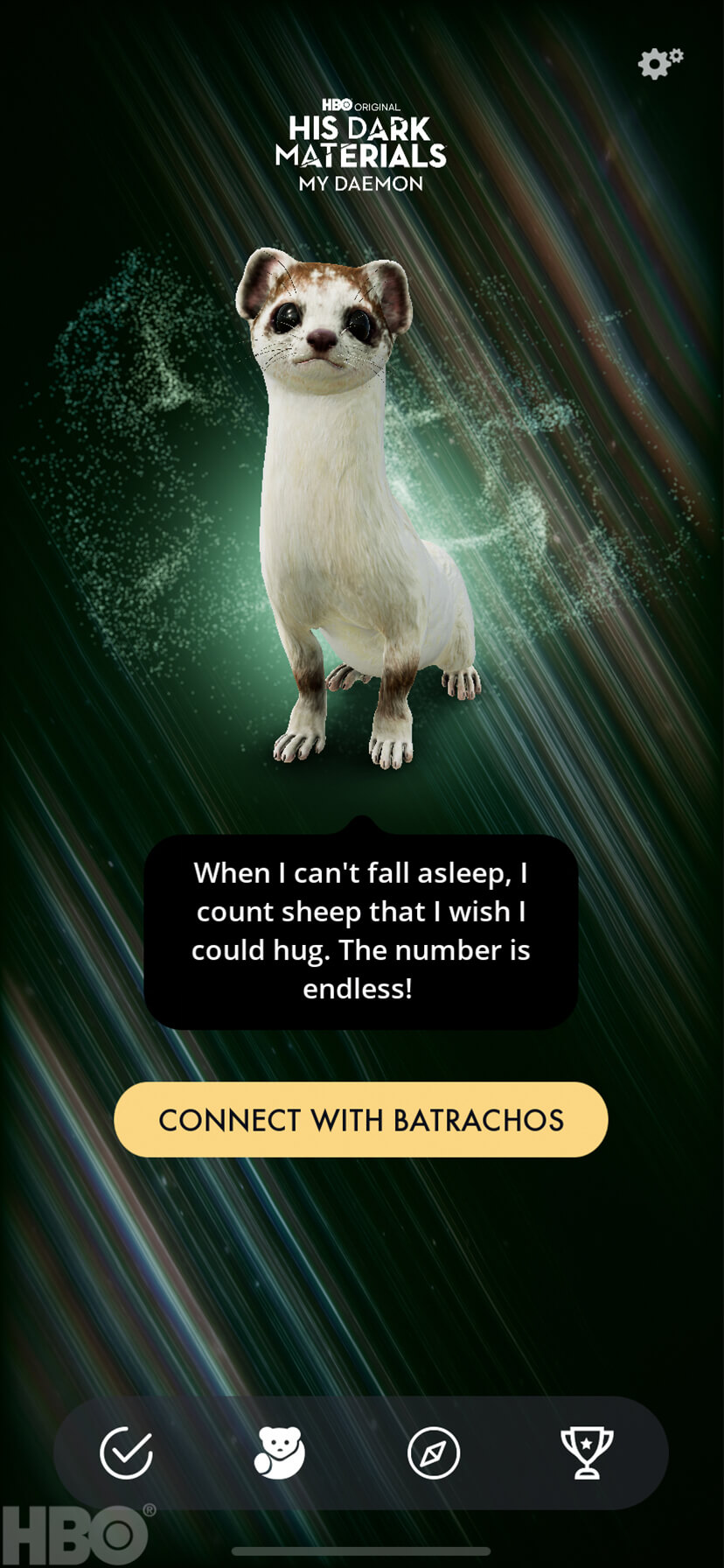 His Dark Materials: My Daemon